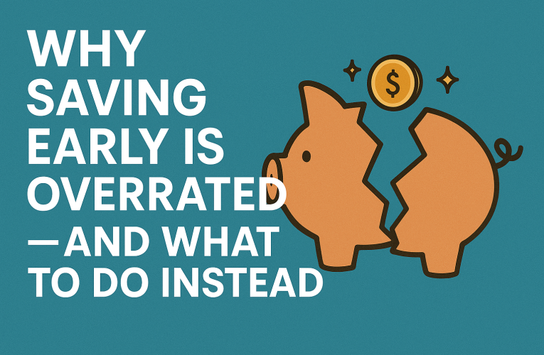 Why Saving Early is Overrated — And What to Do Instead