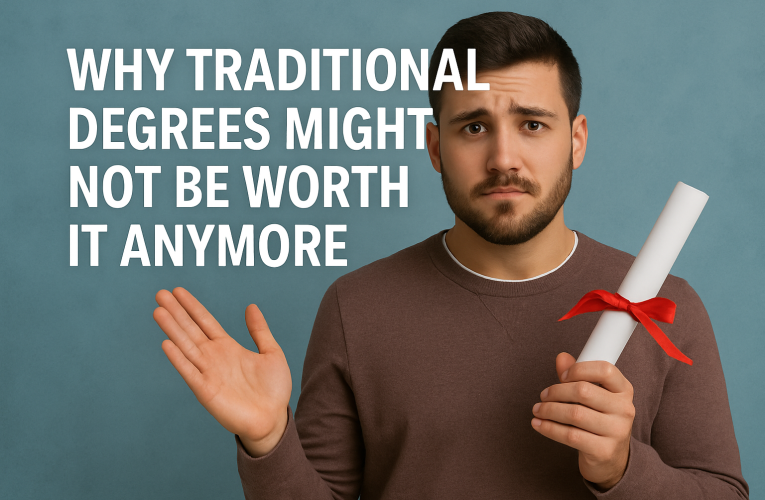 Why Traditional Degrees Might Not Be Worth It Anymore